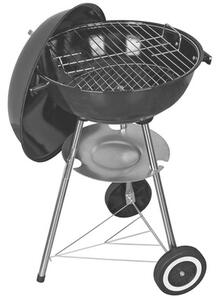 Grill ogrodowy węglowy ACTIVA 19340 Zamykany, okrągły, na kółkach