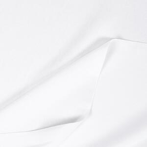 Goldea tkanina dekoracyjna - biała z satynowym połyskiem - szer. 140, 280 cm 280 cm