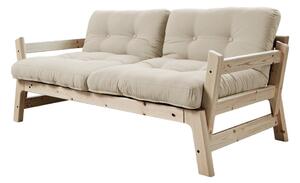 Sofa rozkładana Karup Design Step Natural Clear/Beige