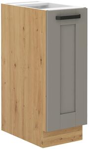Szafka kuchenna dolna LUNA 30 D CARGO Gliniasty Szary/Dąb Artisan