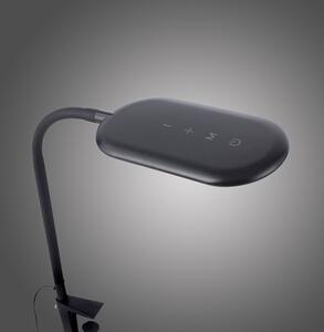 Nowoczesna lampa zaciskowa czarna ze ściemnianiem, w tym LED - Kiril Oswietlenie wewnetrzne
