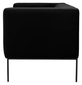 Czarna sofa Windsor & Co Sofas Neptune, 195 cm