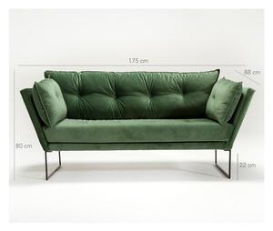 Zielona sofa Siesta