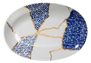 28-częściowy zestaw porcelanowych naczyń Kütahya Porselen Cracks
