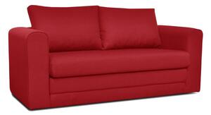 Czerwona sofa rozkładana Cosmopolitan Design Honolulu