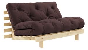 Sofa rozkładana Karup Design Roots Raw/Brown