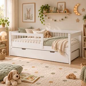 Łóżko Daybed Carmela 90×200 Białe