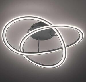 Wofi Lampa sufitowa OHIO, LED, 45 W, czarna