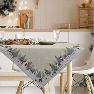Obrus EUROFIRANY Cho 1314 140 x 180 cm Naturalny