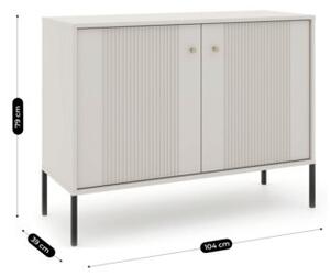 Komoda MaÅa Kaszmir Ryflowana SOFT Nowoczesna Do Salonu Sypialni
