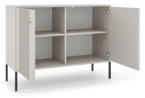 Komoda MaÅa Kaszmir Ryflowana SOFT Nowoczesna Do Salonu Sypialni