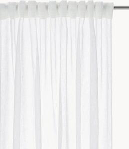 Komplet zasłon półtransparentnych na taśmie Mila, 2 elem., S 137 cm