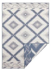 Niebiesko-kremowy dywan odpowiedni na zewnątrz NORTHRUGS Malibu, 170x120 cm