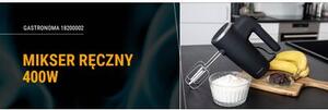 Mikser GASTRONOMA 18200002 Czarny