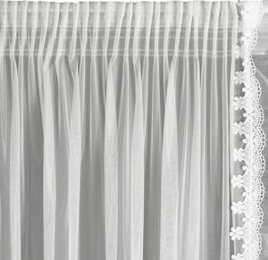 Firana gotowa EUROFIRANY Larisa 140 x 270 cm BiaÅy