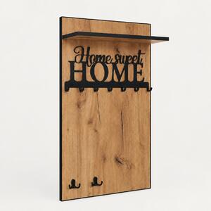 Wieszak ścienny 60 cm na ubrania, do przedpokoju | ArtD Home