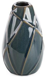 Wazon EUROFIRANY Teo 12 x 20 cm Turkusowy
