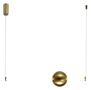 Nowoczesna lampa wisząca O-Line - S, złota, 63cm
