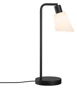 Czarna lampa stołowa Molli - Nordlux, szklany, regulowany klosz