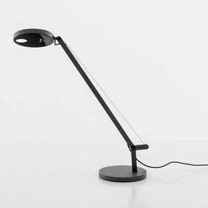 Szara lampa stołowa Demetra Micro Tavolo - zintegrowany LED