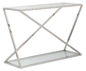 Konsola Vertigo silver 120x40x80cm
