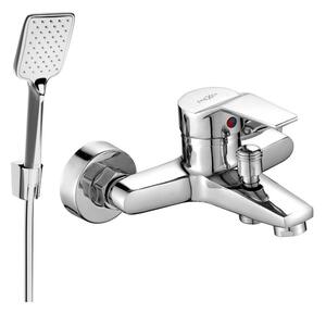 Mexen Caro R62 bateria wannowa z zestawem prysznicowym, chrom - 74663R62-00