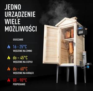 Wędzarnia BROWIN dragON Wood 100 IQ
