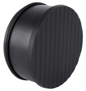 Stoper do drzwi metalowy czarny 11,5 cm