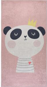 Jasnoróżowy dywan dziecięcy odpowiedni do prania 100x160 cm Royalty Mascot – Vitaus