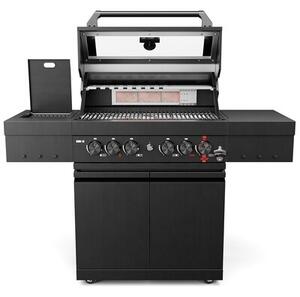 Grill ogrodowy gazowy KOLER Krone S3 Czarny 21.6 kW 74 x 47 cm