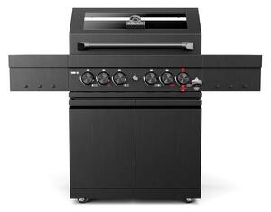 Grill ogrodowy gazowy KOLER Krone S3 Czarny 21.6 kW 74 x 47 cm