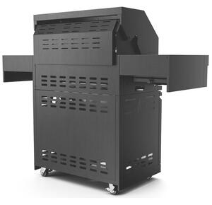 Grill ogrodowy gazowy KOLER Krone S3 Czarny 21.6 kW 74 x 47 cm
