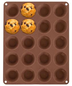 Forma do muffinek silikonowa pomarańczowa małe babeczki SILLINIE