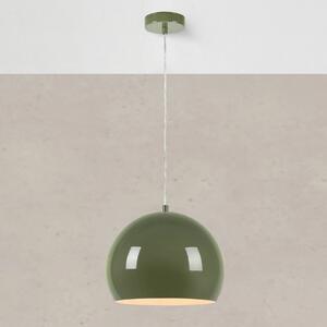 Markslöjd Lampa wisząca Pop, możliwość ściemniania, zielony, salon / jadalnia, metal, vintage