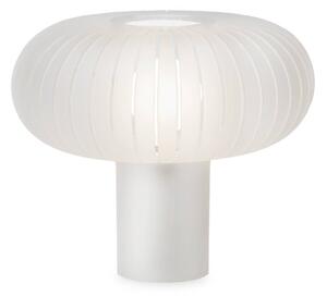 Kartell Lampa stołowa Teresa Frozen, możliwość ściemniania, biały / opal, salon / jadalnia, tworzywo sztuczne, design