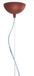 Kartell Lampa wisząca Kabuki, czerwony, salon / jadalnia, tworzywo sztuczne, design