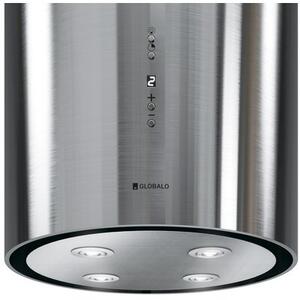 Okap GLOBALO Cylindro Isola 39.7 Inox 742m3/h 61dB klasa B WyÅwietlacz elektroniczny