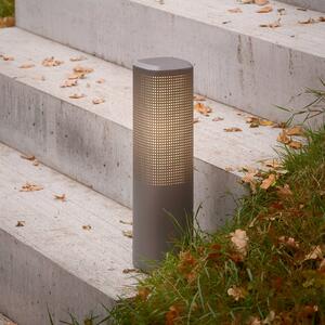 Nordlux Lampa ogrodowa stojąca Sidara, możliwość ściemniania, aluminiowy / szary / cynkowy, aluminium, nowoczesny
