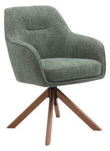 Zielone tapicerowane fotele jadalniane zestaw 2 szt. Avola – Unique Furniture