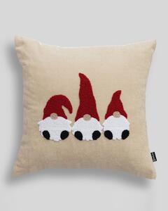 Poszewka na poduszkę Jolly Gnomes Red 43x43 cm