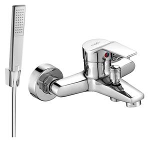Mexen Caro R72 bateria wannowa z zestawem prysznicowym, chrom - 74663R72-00