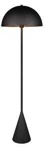 Czarna lampa stojąca (wysokość 130 cm) Alfie – Trio
