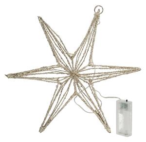 Gwiazda led Glitter Star 30 cm