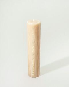 Świeca adwentowa beżowa 25 cm