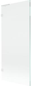 Mexen Lunar L parawan nawannowy 1-skrzydłowy 80 x 150 cm, transparent, biały - 897L-080-000-20-00
