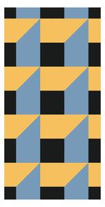 Tapeta - Kolorowa geometryczna abstrakcja I