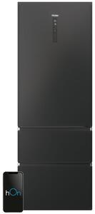 Lodówka HAIER HTW7720ENPT No frost 200.6 cm Czarna