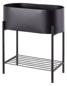 Kwietnik Valery Duo 40x19x45cm black