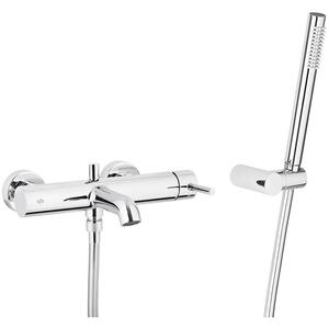 Bateria wannowa natynkowa KFA ARMATURA Moza 5034-520-00 Chrom