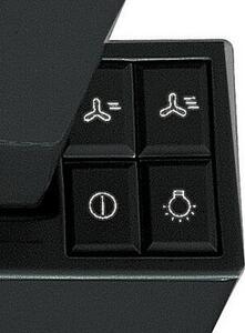 Okap WHIRLPOOL AKR 749 1 NB Czarny 304m3/h 62dB klasa D WÅÄ cznik i wyÅÄ cznik oÅwietlenia